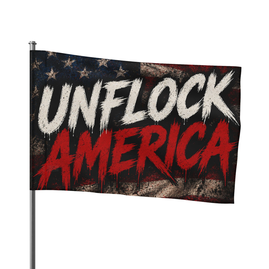 Unflock America Distressed American Flag - Patriotic Yard Flag