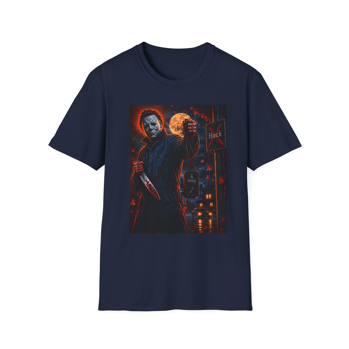 Michael Myers Halloween Horror T-Shirt — Moonlit Slasher Graphic Tee