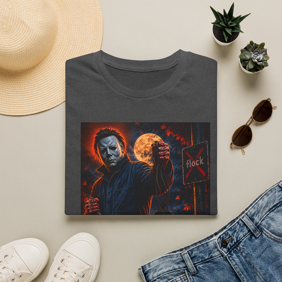 Michael Myers Halloween Horror T-Shirt — Moonlit Slasher Graphic Tee