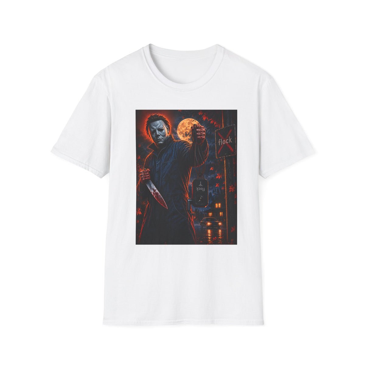 Michael Myers Halloween Horror T-Shirt — Moonlit Slasher Graphic Tee