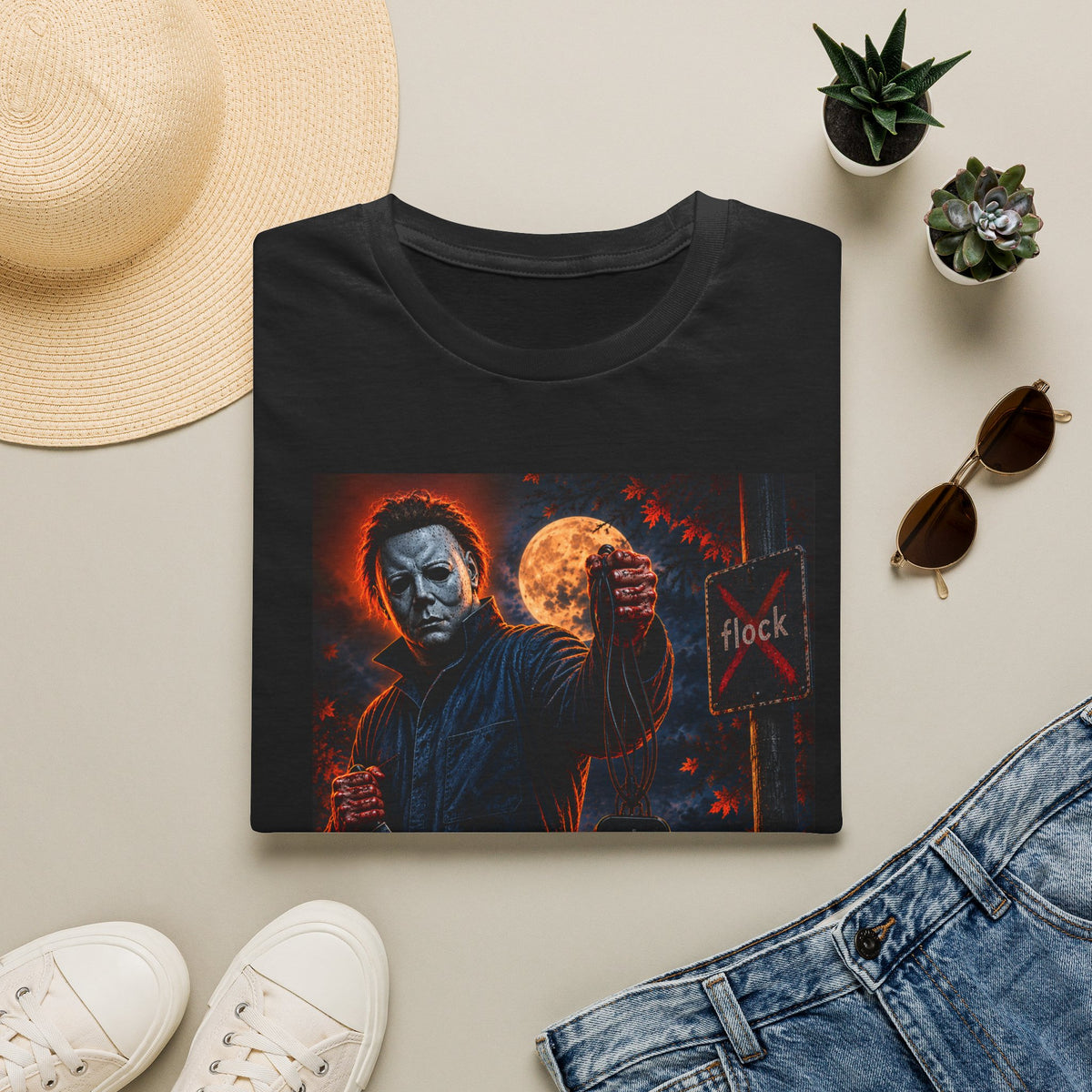 Michael Myers Halloween Horror T-Shirt — Moonlit Slasher Graphic Tee