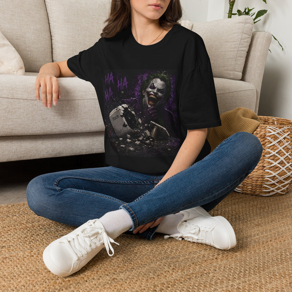 Dark Joker Laugh Graphic T-Shirt