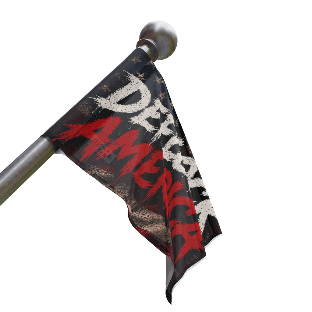 Deflock America Flag — Distressed Patriotic Decorative Flag