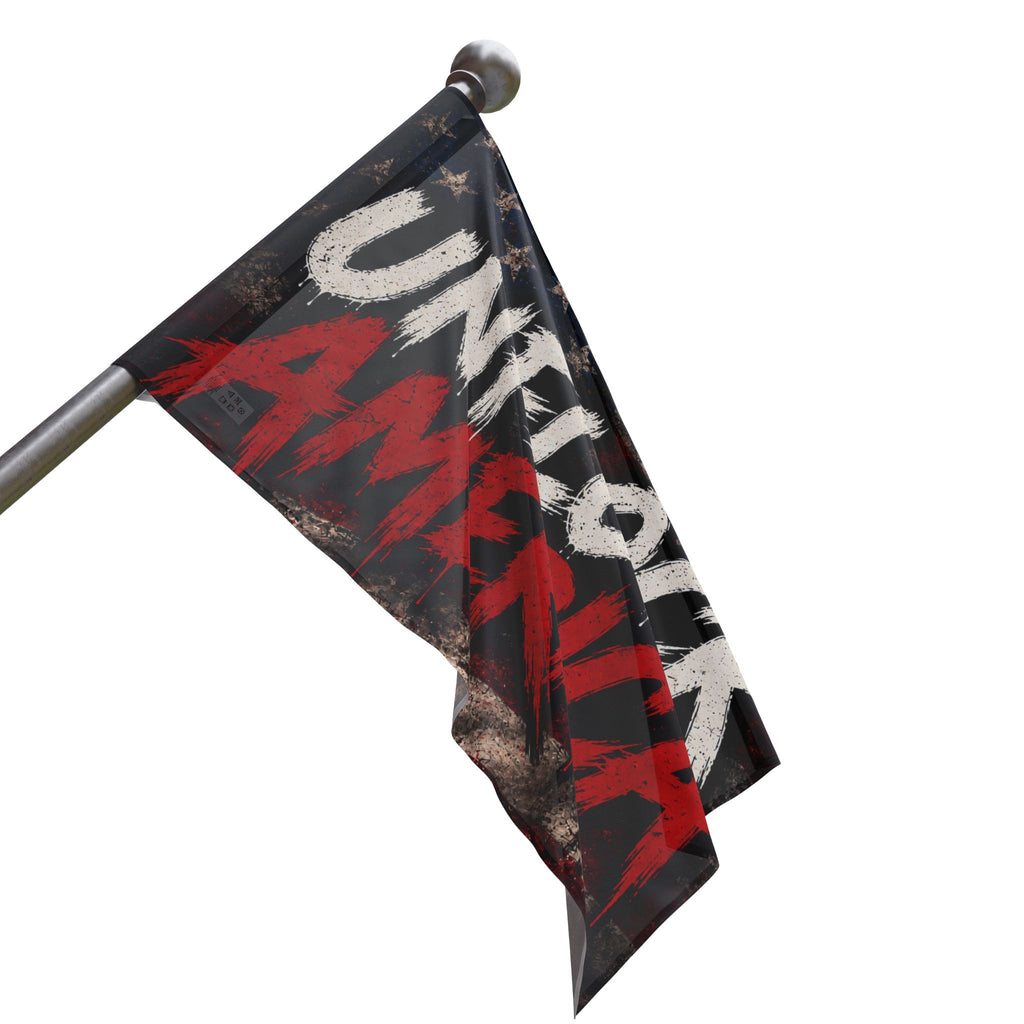Unflock America Distressed American Flag - Patriotic Yard Flag